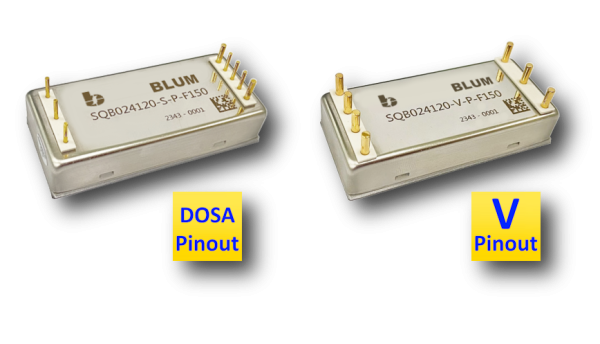 SQB Series 150W Eighth Brick DC-DC Powermodule