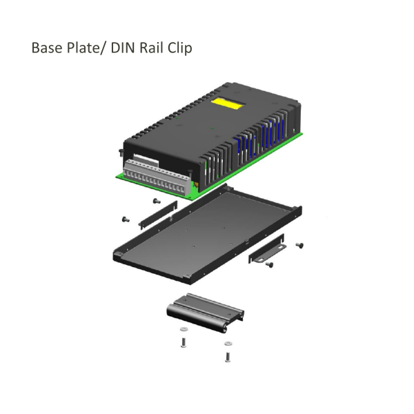OCS-260 Base Plate DIN Rail