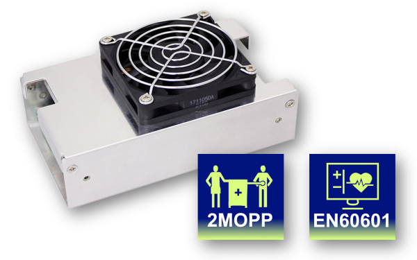 MQF500E AC/DC Medical Power Supply 500W