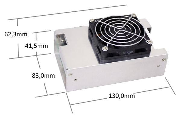 MQF500E AC/DC Medical Power Supply 500W