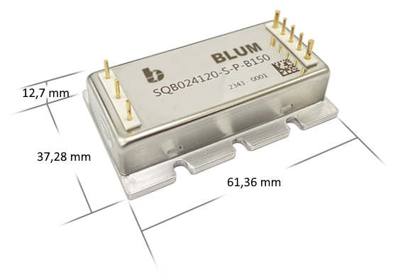 SQB Series 150W Quarter Brick DC-DC Powermodule