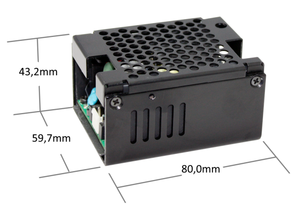 MQF120E AC/DC Medical Power Supply 120W