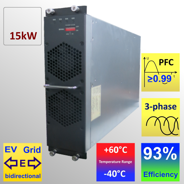 SNT15K101 Lademodul 15kW (200...500Vdc Ladespannung einstellbar) bidirektional